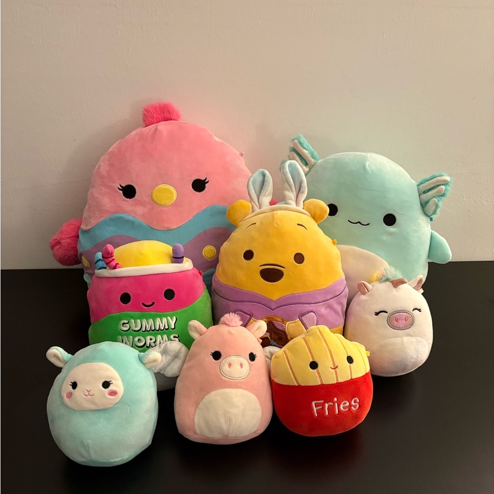 Squishmallow lot random sizes